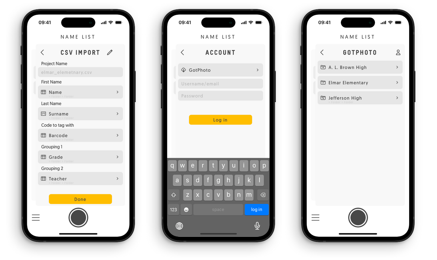 Entagged Name List Subscription - available via GotPhoto Platform